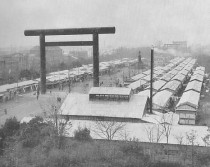 Temporary_houses_in_Yasukuni_Shrine_after_Great_Kanto_earthquake